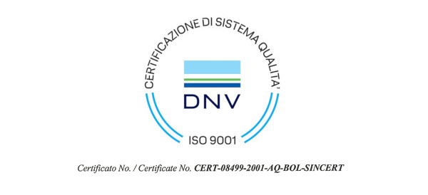 Certificazione ISO 9001 della nostra Fonderia